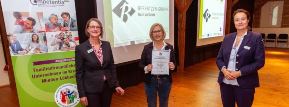 Berentzen: certified for the second time