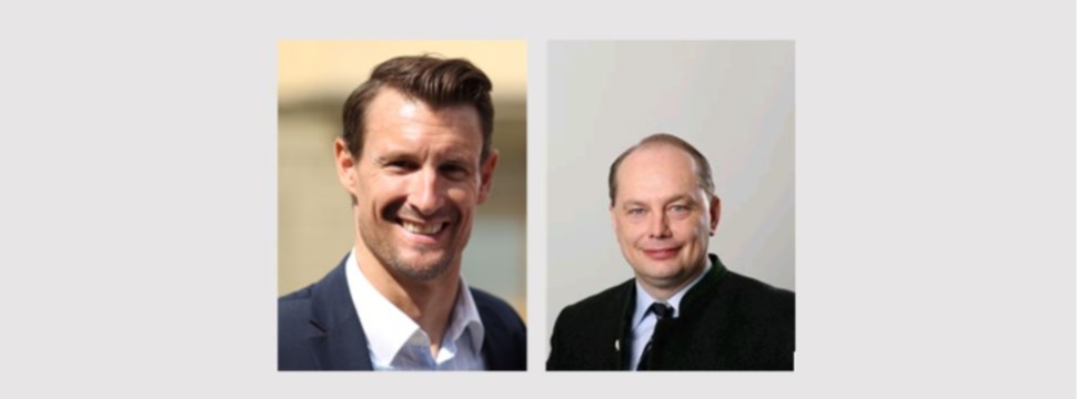 Personnel changes in sales at FRANKEN BRUNNEN: Stephan Nagler (l.) and Tihomir Libric (r.)