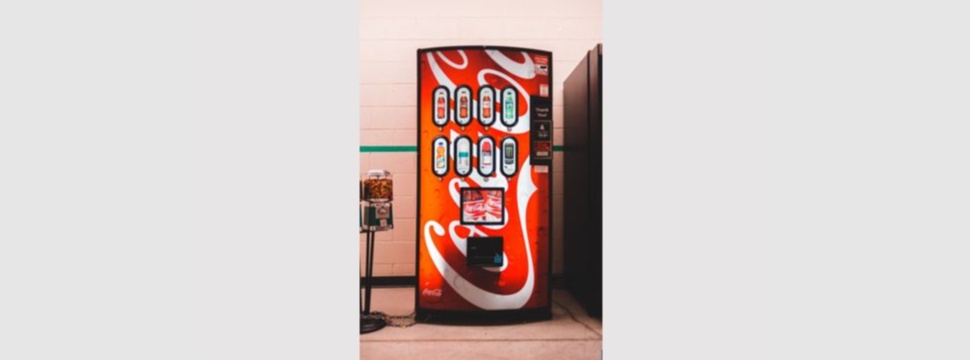 Getränkeautomat von Coca-Cola