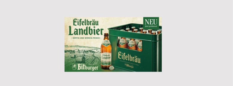 Bitburger: Eifelbräu Landbier goes on sale