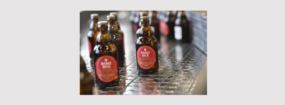 Limited-edition design version of Haake-Beck Pils