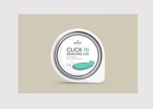 Click In sealing lid