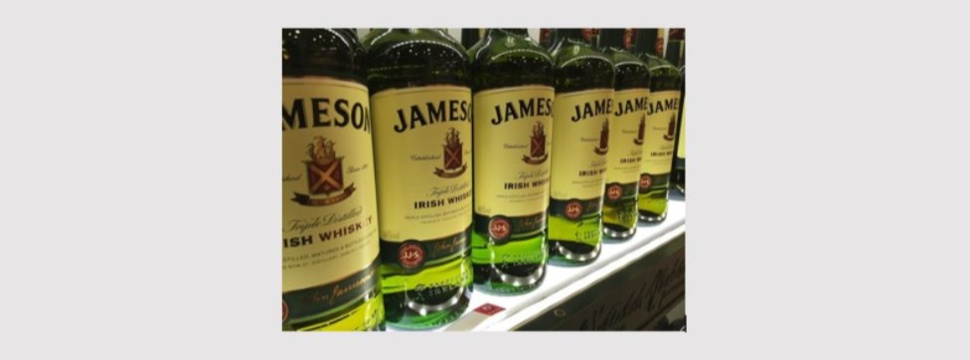 Jameson Whiskey - Irish whiskey with Scottish roots