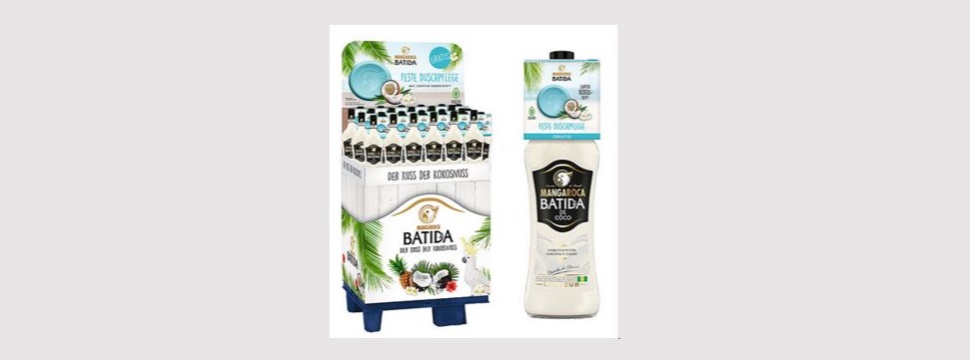 Mangaroca Batida boosts sales with free sustainable on-pack