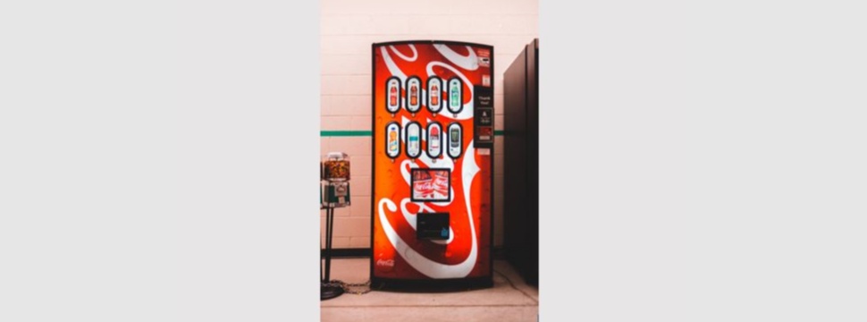 Beverage vending machine by Coca-Cola