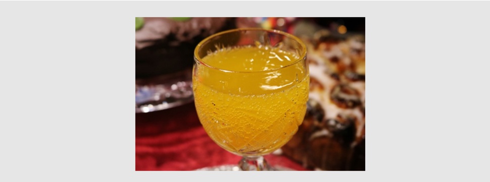 Orangenlimonade - auch gelbe Brause genannt