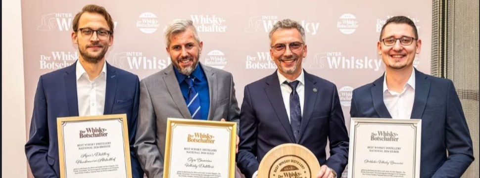 The SLYRS Bavarian Whisky Distillery was named Best Whisky Distillery National at the 2026 Germany's Best Whisky Awards organized by Der Whisky Botschafter magazine