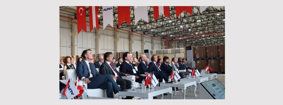 Packaging specialist ALPLA opened its new plant in Adana on 14 September