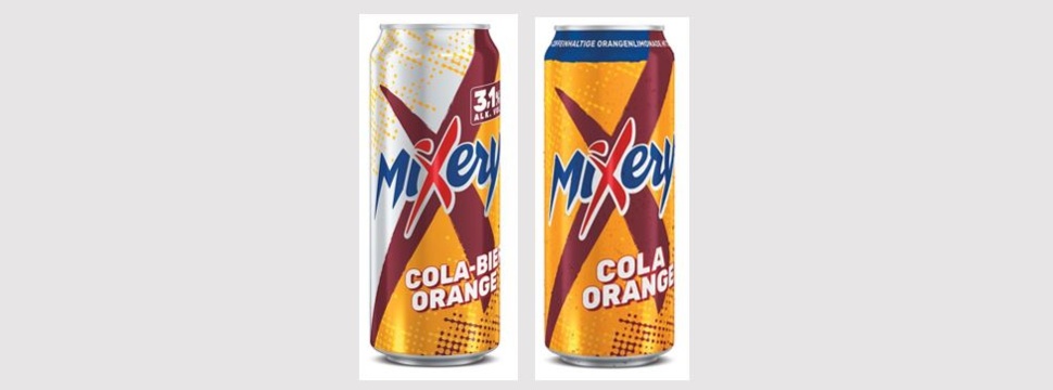 MiXery Cola-Bier Orange und MiXery Cola-Orange MiXery Cola-Bier Orange und MiXery Cola-Orange