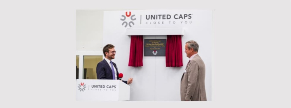 Prestigious Guests Join UNITED CAPS for Grand Opening of New Dinnington Factory in the UK