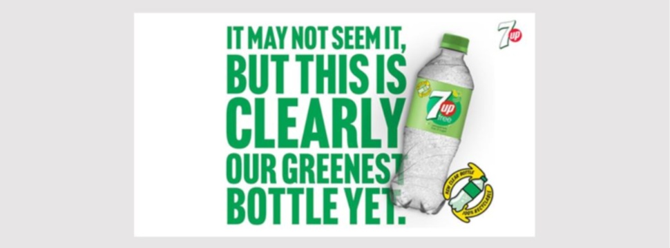 Britvic: Clearly our greenest bottle yet – 7UP switches to clear plastic to boost recycling rates