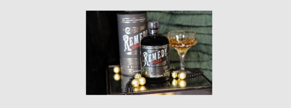 Remedy Rum celebrates birth with limited edition "Golden 20s Edition"