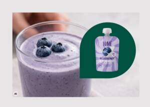 Spouted Pouches für Trinkjoghurt