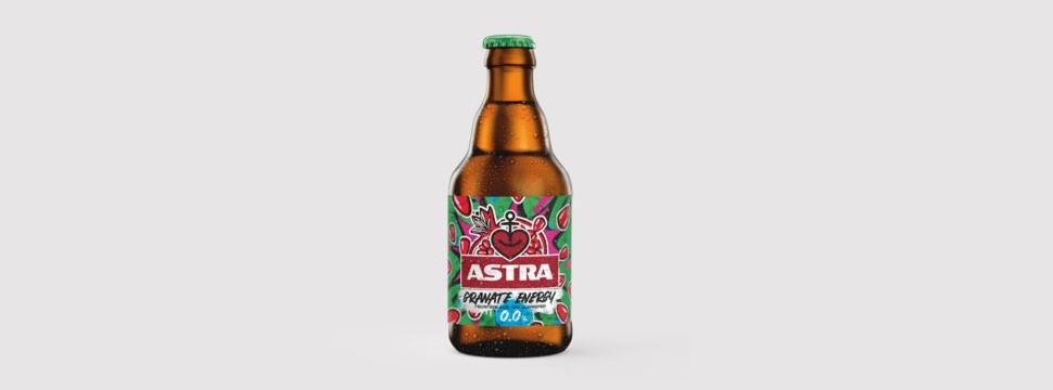 Astra Granate Energy 0.0% - 50% non-alcoholic beer 0.0% and 50% refreshing drink