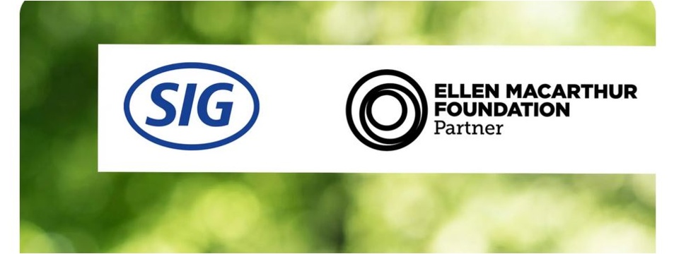 SIG partners with Ellen MacArthur Foundation to accelerate circular economy for packaging