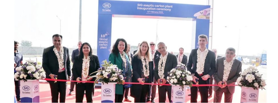 SIG opens its first aseptic carton plant in India