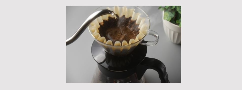 Kaffee wird aufgebrüht