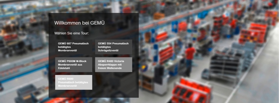 GEMÜ digital virtual factory tour