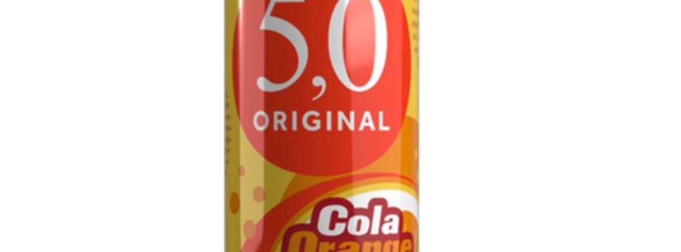 5,0 ORIGINAL Cola Orange Mix in der 0,5 l Dose