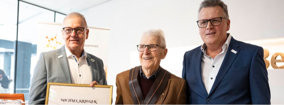 Photo from left - Georg Rittmayer - President of the Private Brauereien e.V. association, Michael Krieger - Senior Manager of Riedenburger Brauhaus, Stefan Stang - Managing Director of Private Brauereien Bayern e.V.