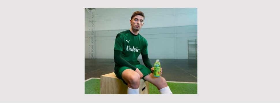 Fußballnationalspieler Kai Havertz, Markenbotschafter für Volvic Vitamin+