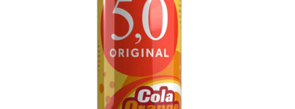 5.0 ORIGINAL Cola Orange Mix in a can