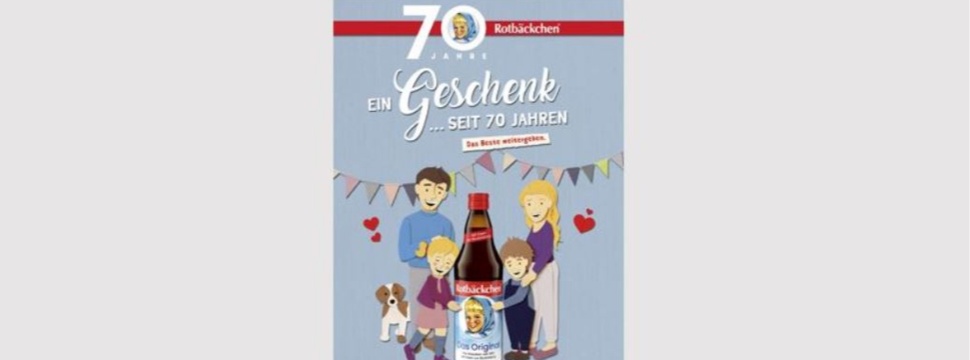 Rotbäckchen celebrates its 70th birthday