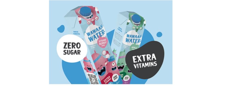 Das belgische Start-up-Unternehmen The Happy Healthy Kids Company bringt in diesem Sommer unter der Marke WaWaah Water ein gesundes Wassergetränk auf den Markt, verpackt in der Kartonpackung combifitPremium 1.000 ml von SIG mit dem zukunftsweisenden SIGNATURE Packungsmaterial, bei dem auch die Polymere in Verbindung zu nachwachsenden, holzbasierten Rohstoffen stehen.