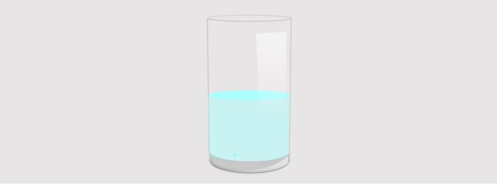 Halb volles oder halb leeres Glas?