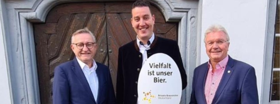 Die Privaten Brauereien Deutschland haben einen neuen Verbandspräsidenten gewählt