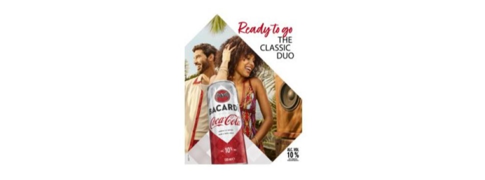 BACARDÍ® & Coca‑Cola fertig gemixt in der Dose BACARDÍ® & Coca‑Cola fertig gemixt in der Dose