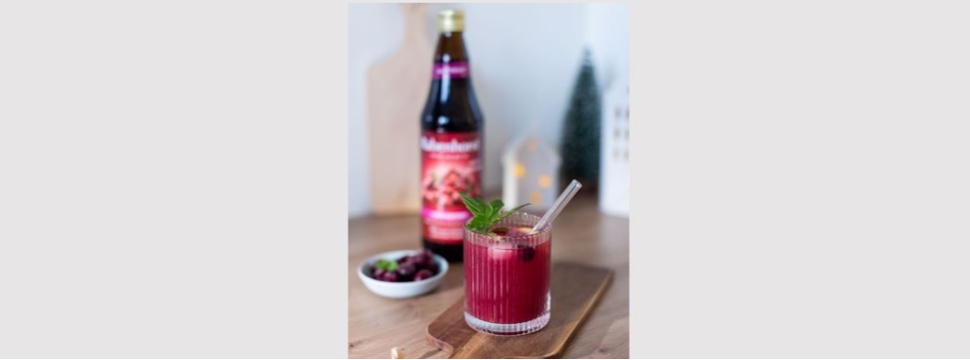 Cranberry Winter Mocktail