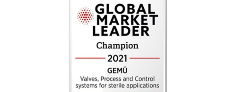 GEMÜ honoured as "Global Market Leader" for the fifth time in a row