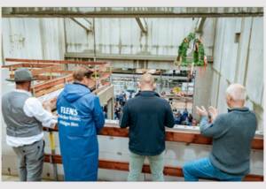 Top-Out-Ceremony for the new brewhouse