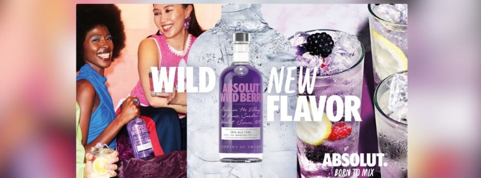Absolut Vodka expands its flavour range with Absolut Wild Berri