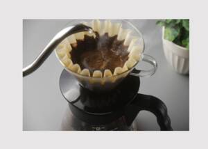 Kaffee wird aufgebrüht