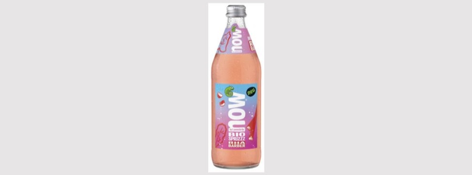 now Bio Sprizzz Rhubarb