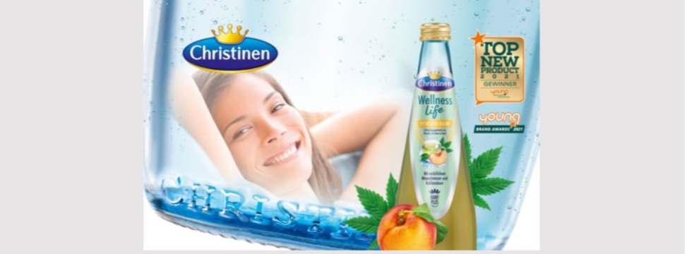 YoungBrandAwards 2021: „Christinen Wellness Life Pfirsich Hanf“ ist Top New Product