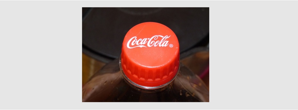 Deckel einer Coca-Cola Flasche
