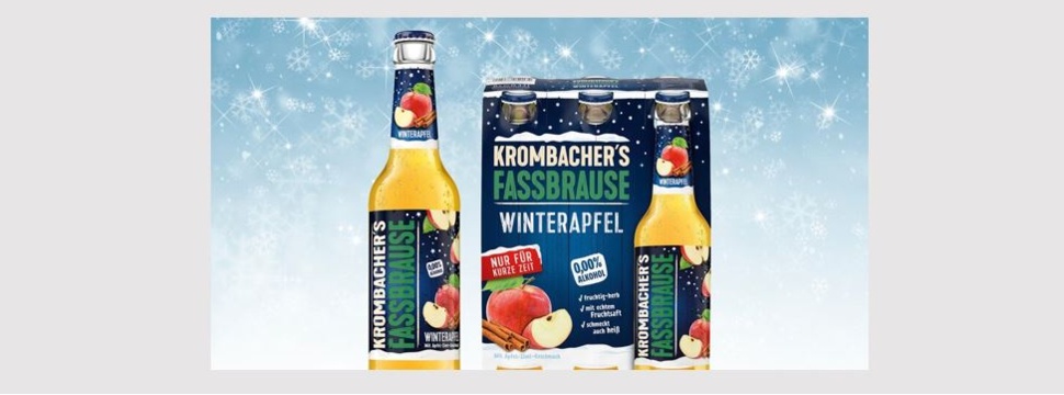 Krombacher’s Fassbrause Winterapfel Krombacher’s Fassbrause Winterapfel